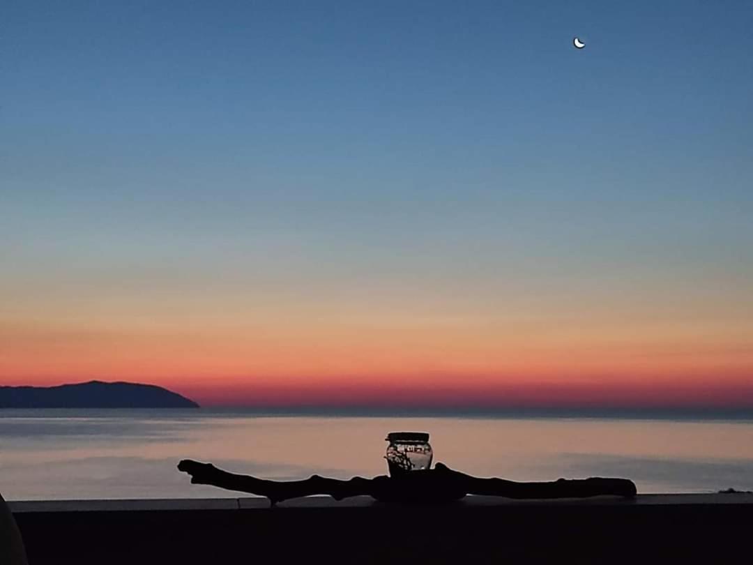 Evangelia House Sea View Apartments Agia Pelagia  Luaran gambar